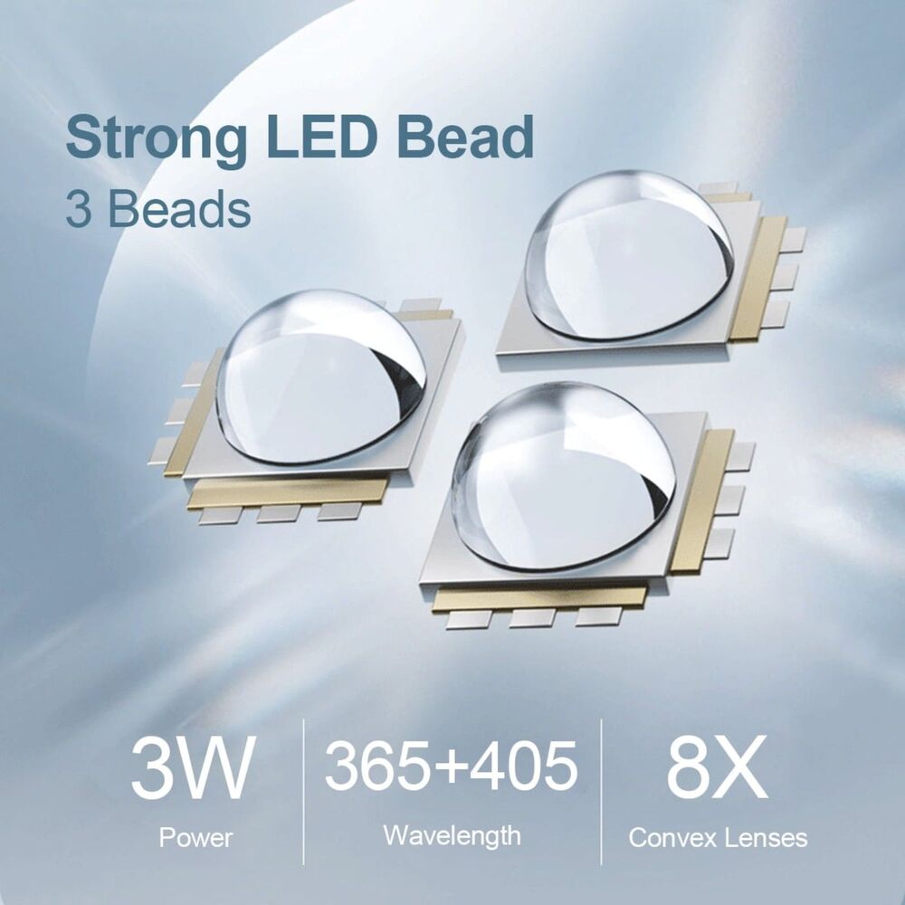 White Nail Art Strip Light | Precision Beauty Tool | Bright Focused Light | New - Picture 3 of 5